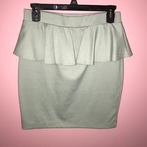 New without tags peplum pencil skirt